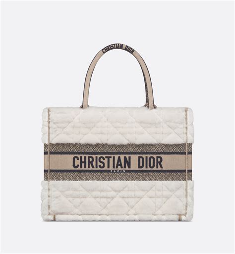 dior sheepskin bag|Medium Dior Book Tote.